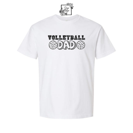 Volleyball Dad Tee